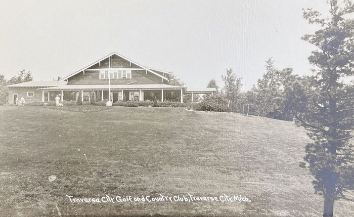 Traverse City Country Club - Vintage Postcard (newer photo)